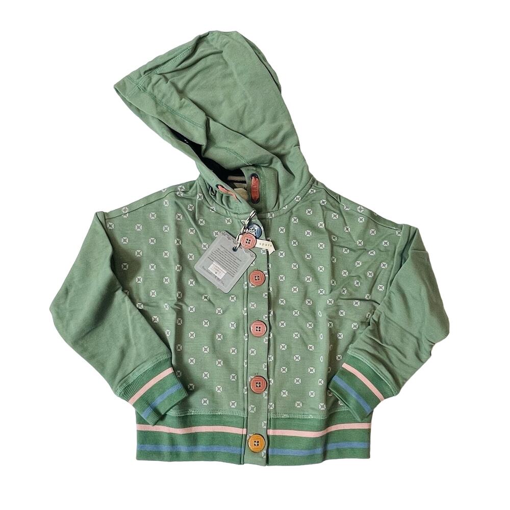 NWT Matilda Jane Size 4 Green Hoodie